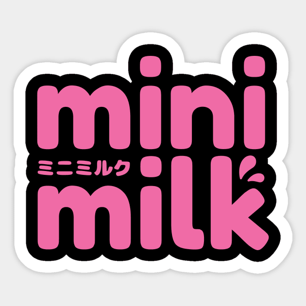 mini milk Sticker by kewlbot